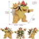 thumbnail image 5 of Figuras de Mario Bros, modelo de juguete, Luigi, Bowser, Yoshi, princesa Daisy, Rosalina, Peach, Toad, Waluigi, modelo de muñeca, regalo de cumpleaños, colección, 5 of 5