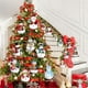 thumbnail image 1 of 18PCS Christmas Wooden Pendant Christmas Tree Hanging Oranment A, 1 of 5