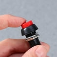thumbnail image 5 of Worgeous 20Pcs Momentary On Off Button Switch Red Round for Automotive Power Supplies and Electrical Appliances, 5 of 8