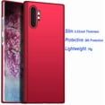 thumbnail image 5 of Case for Samsung Galaxy Note 10 Plus Phone Case Protective Slim [Defend from Scratch/Slip/Drop/Fingerprint] Matte PC Hard Minimalistic Phone Cover for Samsung Galaxy Note 10 Plus-Red, 5 of 10