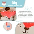 thumbnail image 3 of Saint Eve Kids Pillow Pals Fuzzy Pillow Case, Cute Animal Friends Soft Pillow Cover for Kids Beds and Nap Time - Sly the Fox, 3 of 6