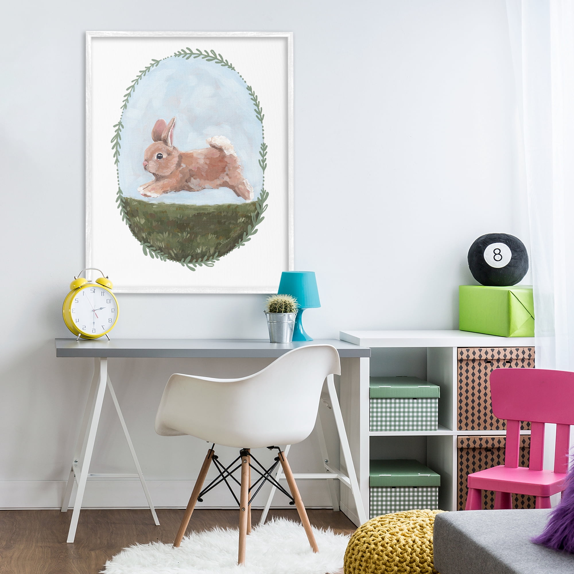 Stupell Industries The Goodness of Spring White Framed Giclee Art, design by Sara Baker