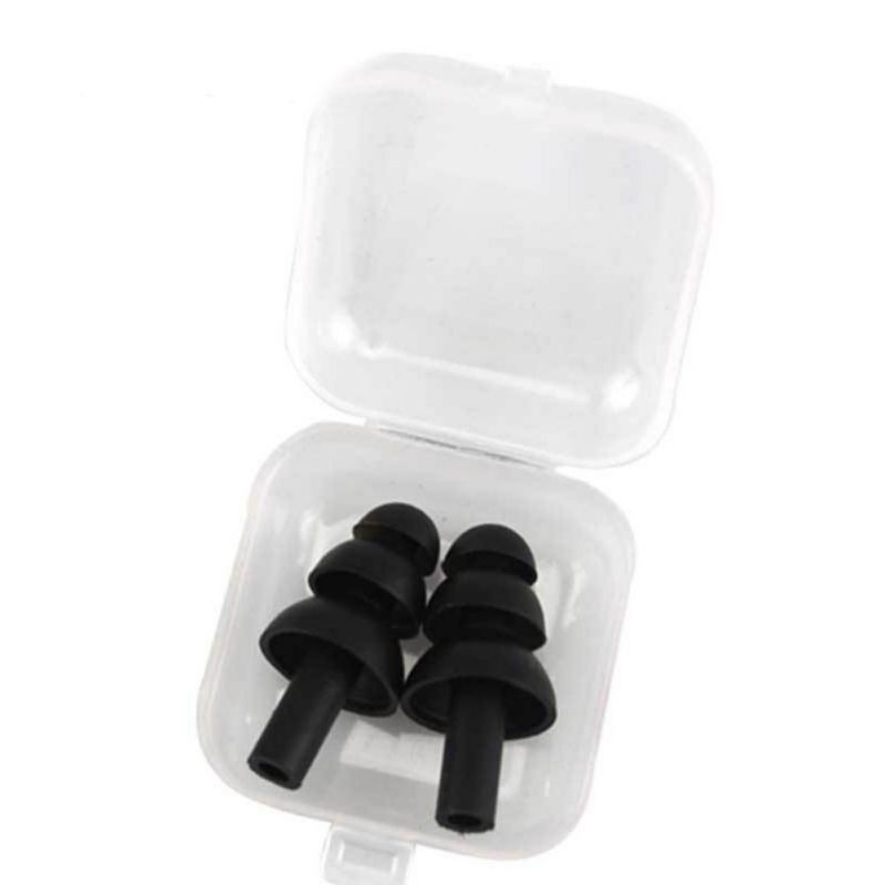 Spiral Swimming Earplugs Waterproof Silicone Ear Plugs Swimming Swim