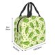 thumbnail image 3 of Easygdp Green Peas Bolsa Térmica Premium - Tela Oxford Impermeable, Gran Capacidad, Bolsillo Frontal, Unisex para Trabajo, Escuela, Actividades al Aire Libre y Picnics, 3 of 8