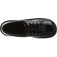thumbnail image 5 of Kickers Kick Lo Core Black Leather Unisex Lace Up School Shoes, 5 of 10