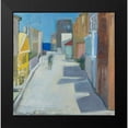 thumbnail image 2 of Marie, Susanne 12x12 Black Modern Framed Museum Art Print Titled - Alleyway, 2 of 5