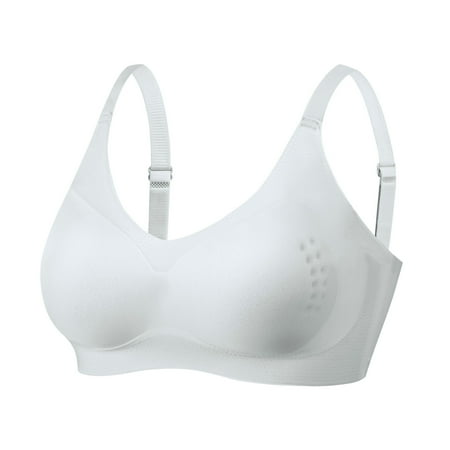 

Bras for Women Ultra Thin Ice Silk Bra Comfort Bra Seamless Daily Sports Bra Beauty Back Yoga Bra with Removable Chest Pad Push up Bras for Women