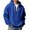 AB182 Blue1, variant on Bainana Men'S Half Zip Hoodie Long Sleeve Comfortable Hoody Solid Color Hooded Tops Streetwear Fall Outfit Size L