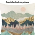 thumbnail image 3 of Pintura de paisaje pintada, pintura de paisaje, funda de almohada de sol y luna, 3 of 5