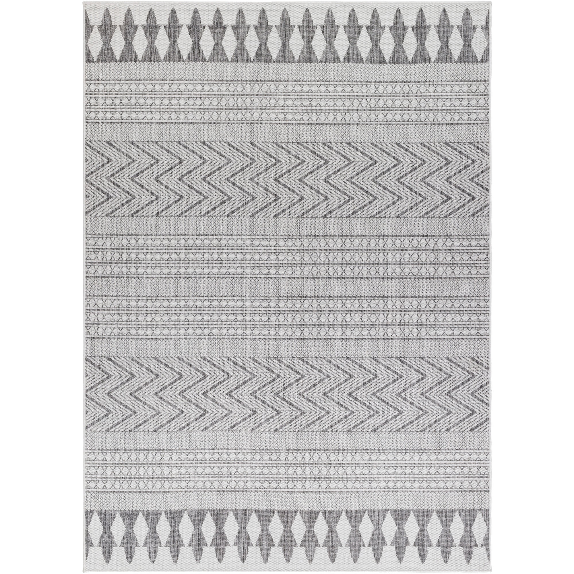 Artistic Weavers Long Beach Area Rug, Medium Gray, 6'7" x 9'
