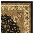 thumbnail image 5 of SAFAVIEH Lyndhurst Gabriella Traditional Bordered Area Rug, Black/Ivory, 3'3" x 5'3", 5 of 9
