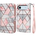 thumbnail image 7 of Tekcoo for iPhone 17 Air Case Wallet with ID Credit Card Holder for Women Men, Detachable Magnetic PU Leather Flip Wallet Phone Case for iphone 17 Air 6.5" with Strap Kickstand Cover, Marble, 7 of 7
