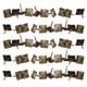 thumbnail image 1 of 50 Uds tapicería puerta clavo Retro cian bronce hierro accesorios decorativos para muebles 12x18mm, 1 of 5