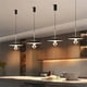 thumbnail image 5 of Postmodern Designer Ufo Metal Led Chandeliers Lighting For Kitchen Dining Table Villa Loft Cafe Bar Art Suspension Lamp Fixtures My Lux Decor Round, 5 of 8