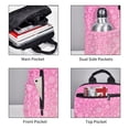 thumbnail image 5 of Balery Breast CancerN Ribbons Awareness Lightweight Backpack for Men and Women - Durable and Water-Resistant, Ideal for School, Work, Travel, and Everyday Use, 5 of 9