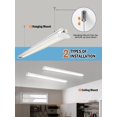 thumbnail image 3 of Lámpara LED para taller ELEKICO, 4 pies, 60 W, 10000 lm, 5000 K, conectable, 220 V, 3 of 8
