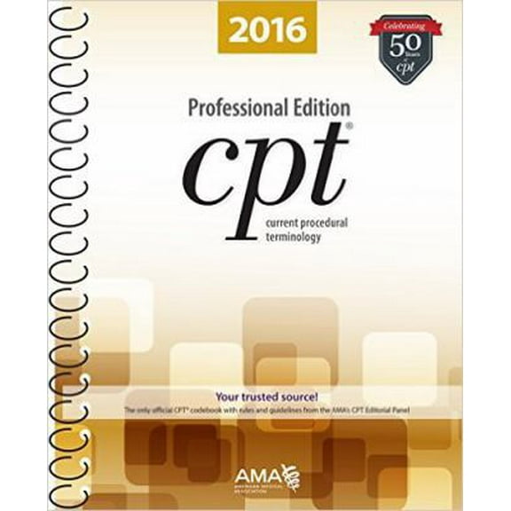 Pre-Owned CPT 2016 Professional Edition (Unknown) 1622022041 9781622022045