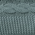 thumbnail image 4 of VCNY Home Dublin Blue Cable Knit Cotton Throw, 50" x 70", 4 of 5