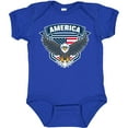 thumbnail image 3 of Inktastic America with Eagle Shield and Banner Boys or Girls Baby Bodysuit, 3 of 5
