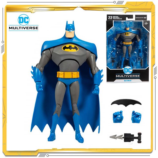In Stock Original Mcfarlane DC Batman Target Model Toy Action Figures Toys For Children Gift zhangmengya LED