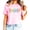 Pink Shirt, variant on Kindergarten Teacher Shirt for Women Cute Rainbow Back to School Teacher Appreciation Graphic Tee Natural Shirt Adult Large