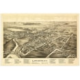 thumbnail image 6 of HISTORIX 1892 Lancaster New York Vintage Map Poster Wall Art Print, 24 x 36 Inch, 6 of 7
