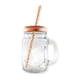 thumbnail image 2 of 6 Tarros Mason Jar Ice Cold Drink Tapa Y Popote Asa, 2 of 4
