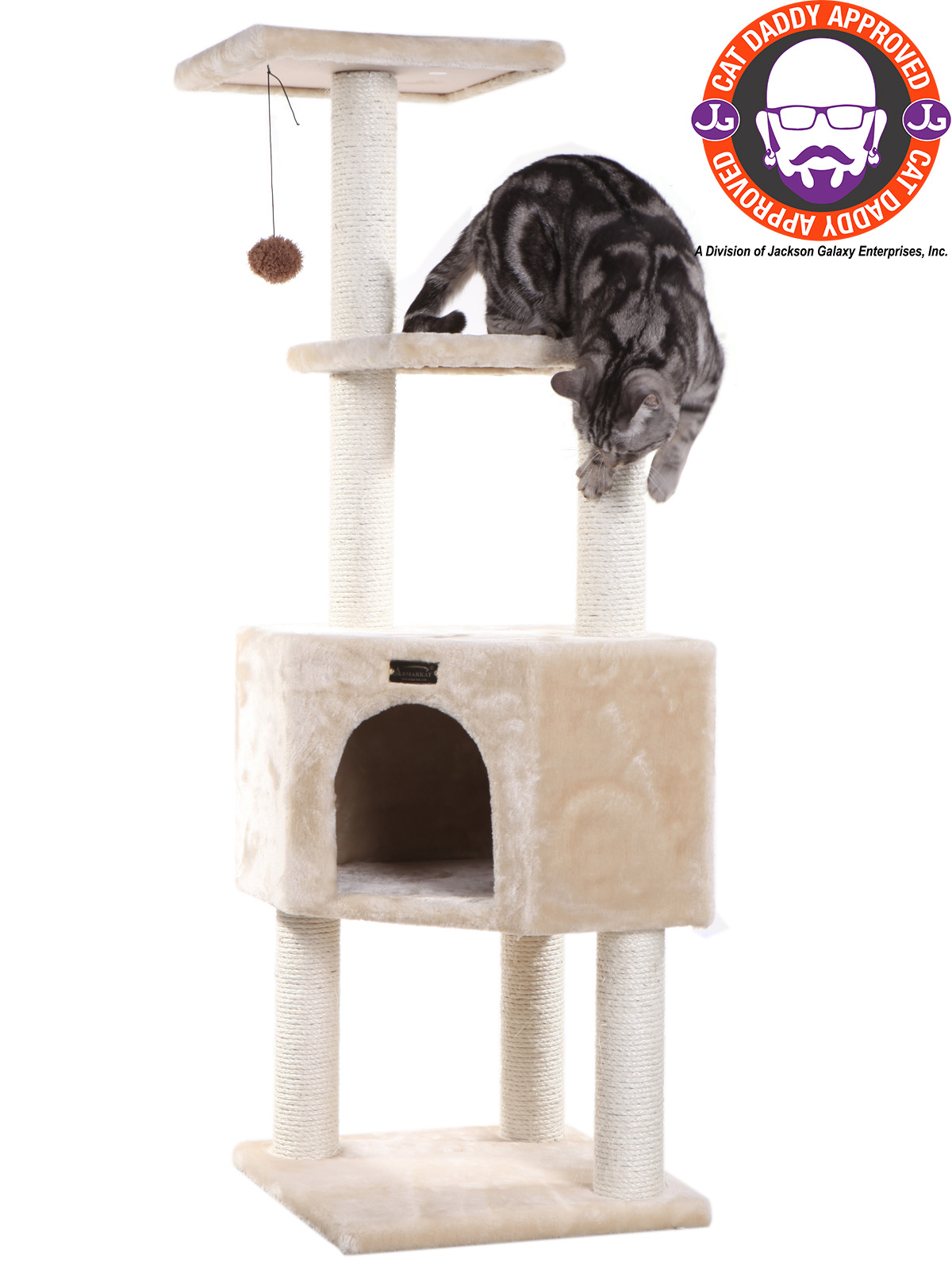 Armarkat Classic Cat Tree Model A4801, Beige