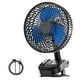 thumbnail image 1 of ATEngeus Ventilador USB 4 en 1, ventilador de clip de 8 pulgadas, ventilador de mesa recargable de 10000 mAh, ventilador con pilas de 5 velocidades, rotación automática de 45°/90°, 3 ajustes de tiempo, 1 of 5