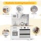 thumbnail image 5 of ChaoLink Cocina de juguete para niños, set de juego de cocina de madera para niños con luces y sonidos reales, para niños pequeños y niños, 5 of 7