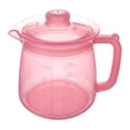 thumbnail image 2 of Silicone Microwave Pitcher Measuring Cup, Unbreakable Coffee Carafe & Milk Warmer Pot with Lid, Food Grade Heat Resistant (-40°F to 446°F), 2 of 3