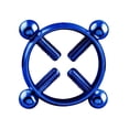 thumbnail image 1 of SIfdSeng Stainless Steel Zircon Jewelry Nipple Rings Non Piercing Clamp on for And, 1 of 4