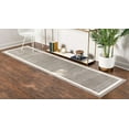 thumbnail image 3 of Rugs.com Angelica Collection Rug – 8 Ft Runner Gray Medium Rug Perfect For Hallways, Entryways, 3 of 9