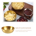 thumbnail image 3 of Bol à Nouilles Style Coréen Bol de Rangement Alimentaire à une Seule Couche Bol Alimentaire en Acier Inoxydable, 3 of 8