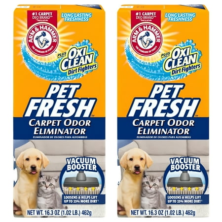 Arm & Hammer Carpet & Room Odor Eliminator Pet Fresh 16.3 Oz. - Pack of 2