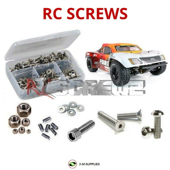 RCScrewZ Stainless Steel Screw Kit helrc012 for Helion RC Four 10SC RC Car | SET