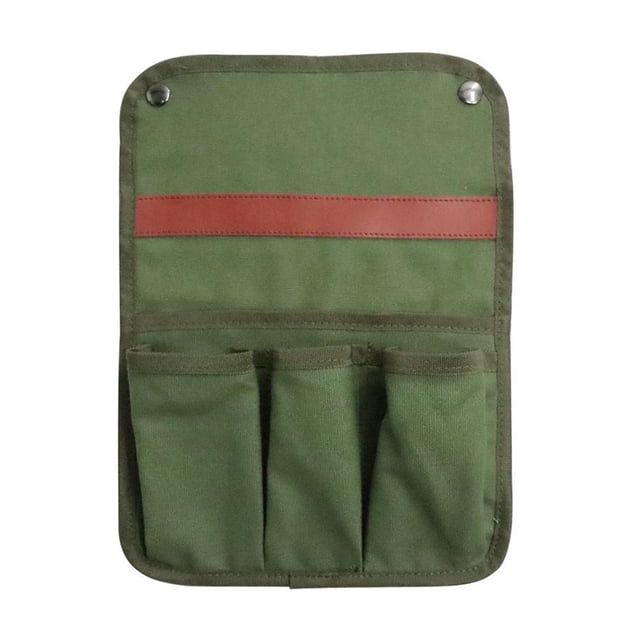 Bolsa de reposabrazos para silla de pesca, almacenamiento colgante para acampar al aire libre (verde militar) Tmvgtek Oficina Multiescena Multifunción