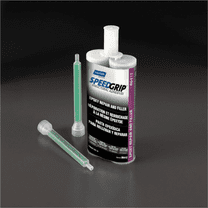 Norton Speed Grip 06412 2-Part Epoxy Repair and Filler, 220 mL Cartridge, Purple, Paste