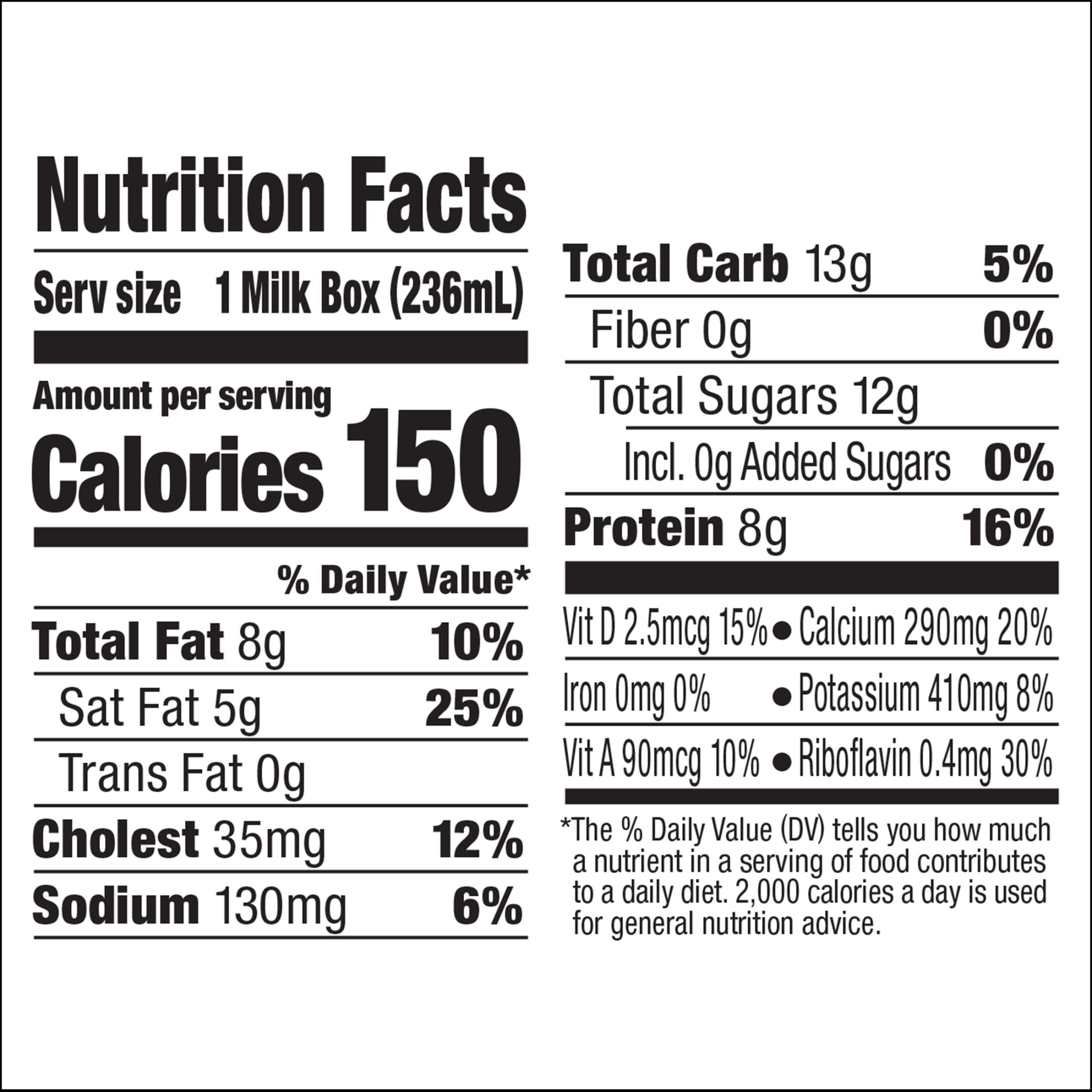 Horizon Organic Shelf Stable Whole Milk Boxes, 8 fl oz, 6 Count​