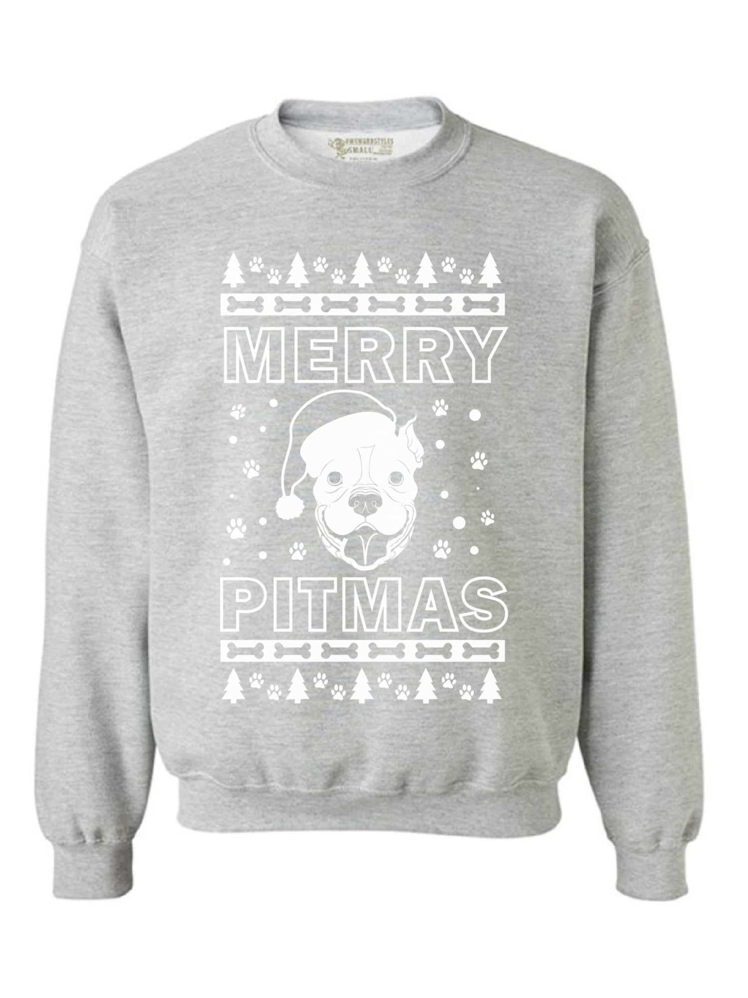 awkward styles merry pitmas sweatshirt merry pitmas sweater funny pit bull christmas sweater