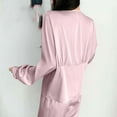 thumbnail image 4 of Fengactive Women's Long-Sleeve Blouses and Full-Length Bottom Pajama Set Loose Soft Lounge 2 Pieces Lightweight Nightwear, 4 of 5