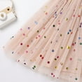 thumbnail image 3 of IDOPIP Baby Girls Sequins Tutu Dress Butterfly Daisy Polka Dots Princess Tulle Evening Gown, 3 of 8