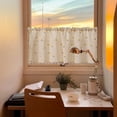 thumbnail image 6 of Dvumao Home Decor, Atmospheric Short Curtains Linen Cafes Curtains Bedroom Window Curtains Cabinet Partition Curtains Bedroom Door Curtains Kitchen Curtains, Gifts for Mom, 6 of 6