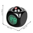 thumbnail image 2 of Projection Alarm Clock - Ceiling Digital Clock,Radio Controlled, 2 of 5