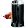 thumbnail image 2 of Salton Coffee Grinder, Electric Blade Grinder for Ground Coffee, Spices, Herbs, Nuts with Stainless Steel Blade, 60 g capacity, 8 Cups, Black (CG1990BK), 2 of 4