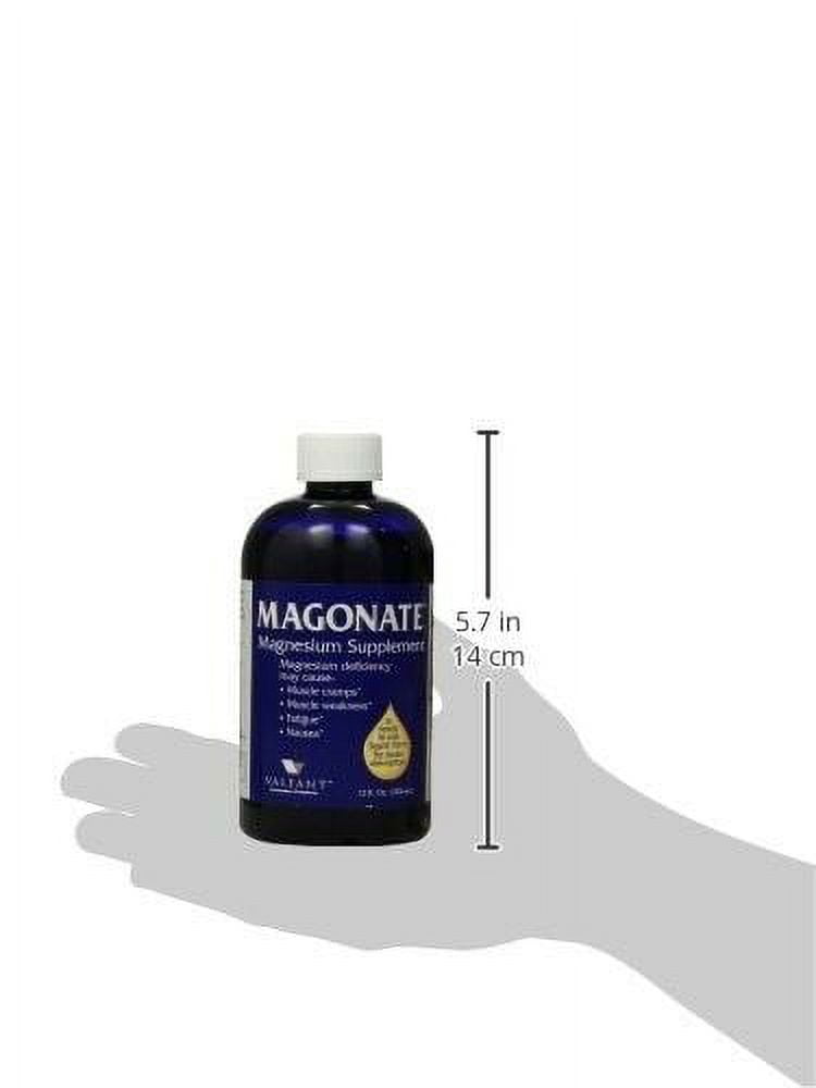 Magonate Liquid Magnesium Supplement, 12 Fl. Oz.