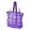 Purple#1, variant on Donemore Mesh Beach Bag 1 Pc Large Capacity Tote Swimming Bag with Zipper for Travel Beach Pool Toy Swimwear Storage and Organization Use