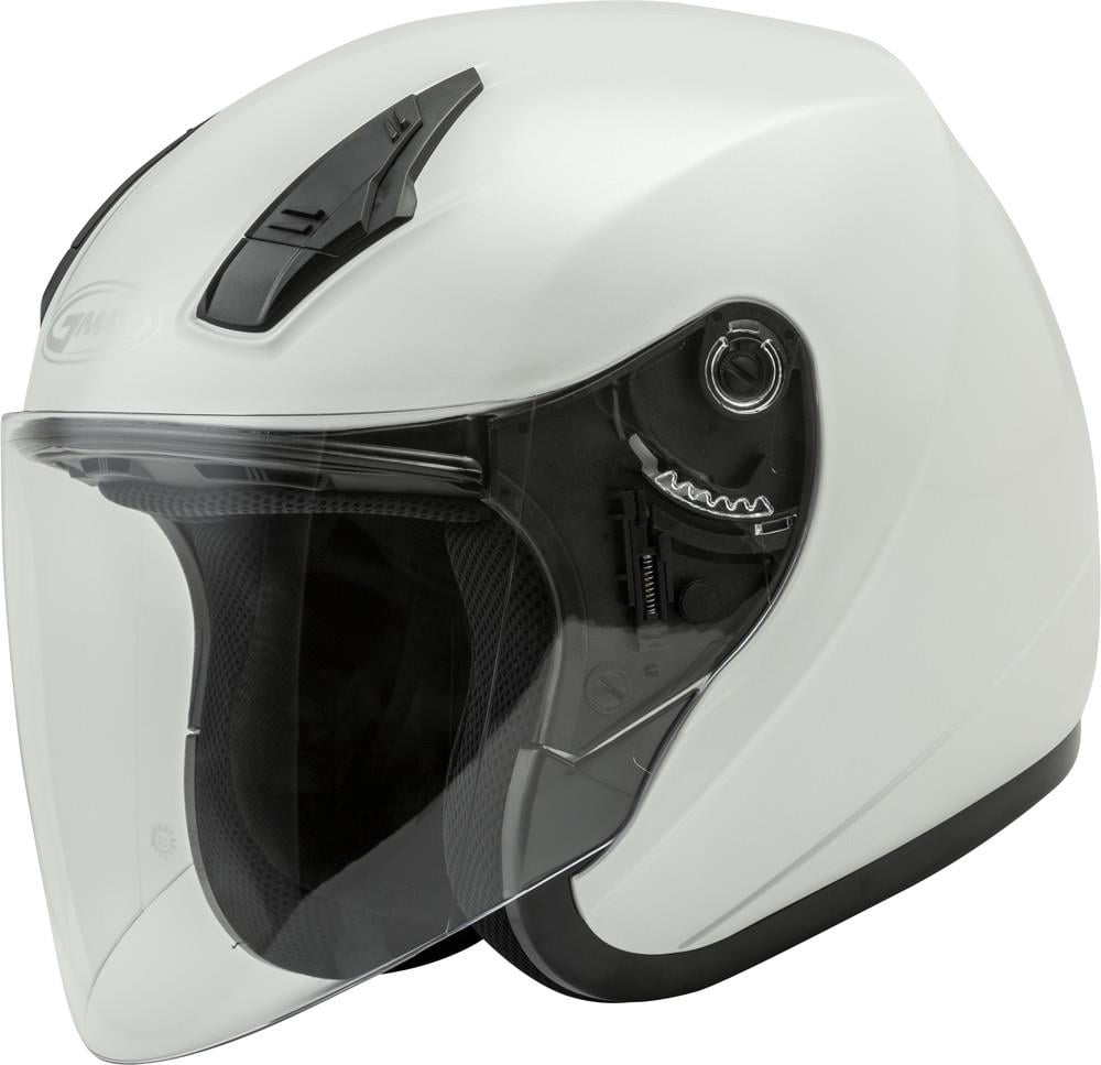 GMAX GM17 SPC Open Face Helmet w/Shield Solid Wine Red 