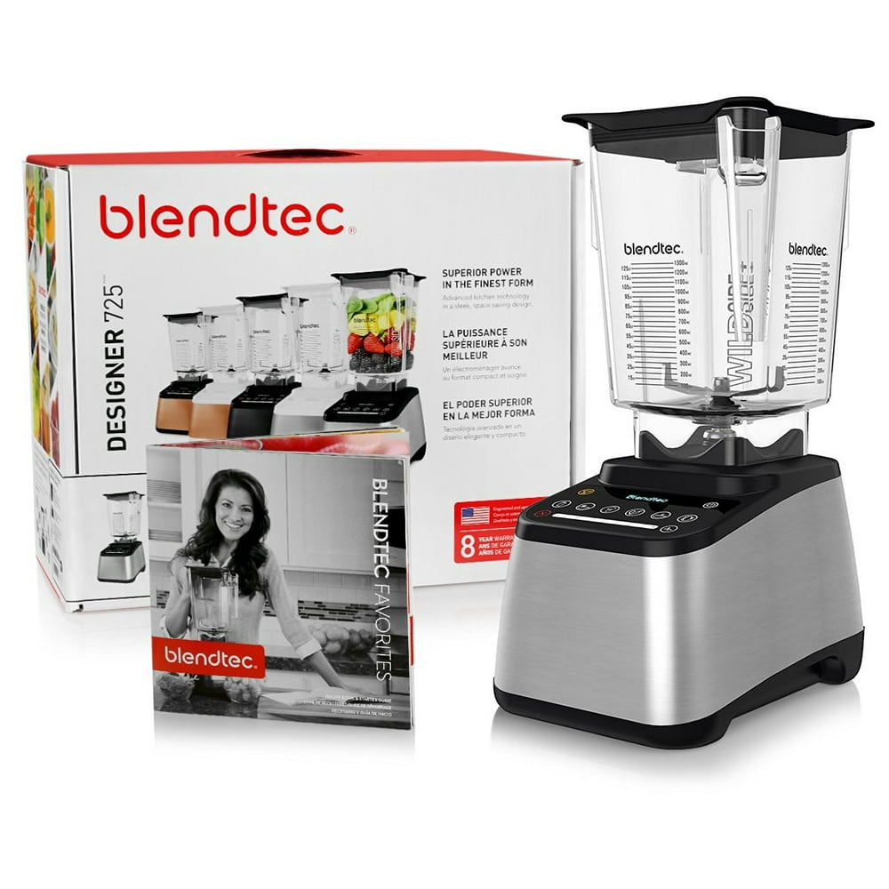 Blendtec Designer 725 Blender with BPA-Free WildSide Jar with Vented ...