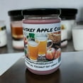 thumbnail image 2 of Whiskey Apple Cider Vegan Coconut Soy 12 oz/ 355 ml Candle Hand-poured, Eco-friendly, Clean Burning, Bakery, Food, Drink Wood Wick, 2 of 5